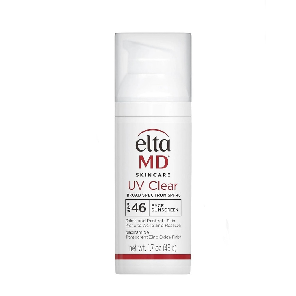 EltaMD UV Clear SPF 46 Broad Spectrum Moisturizing Facial Sunscreen 1.7 oz (48g)